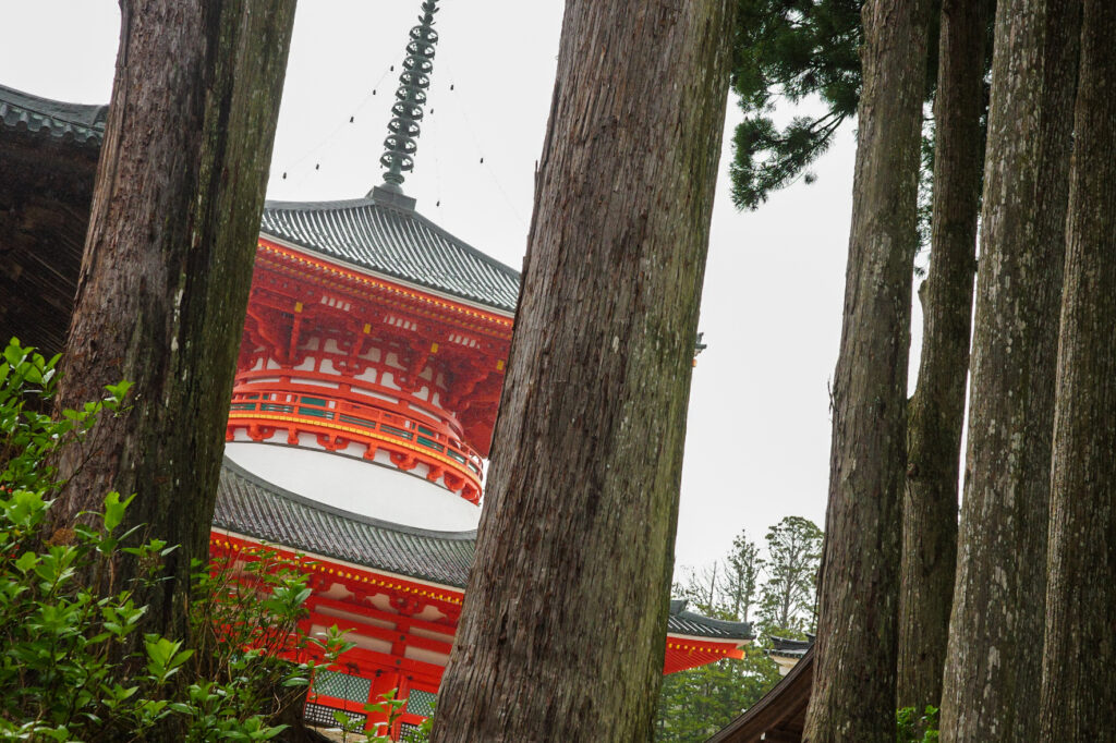 和歌山　高野山　根本大塔