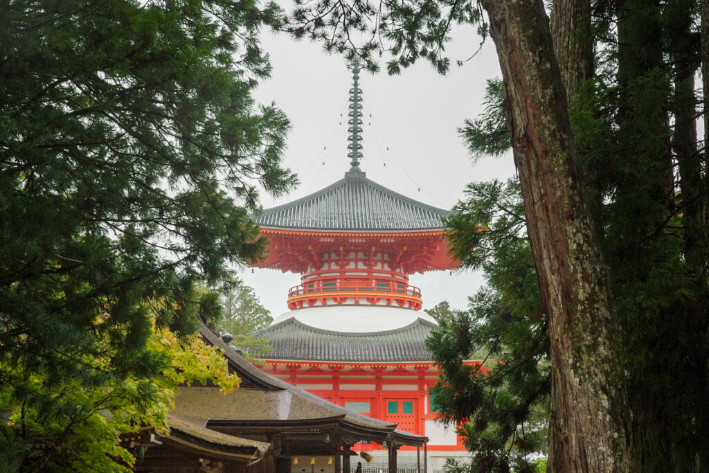 和歌山　高野山　壇上伽藍