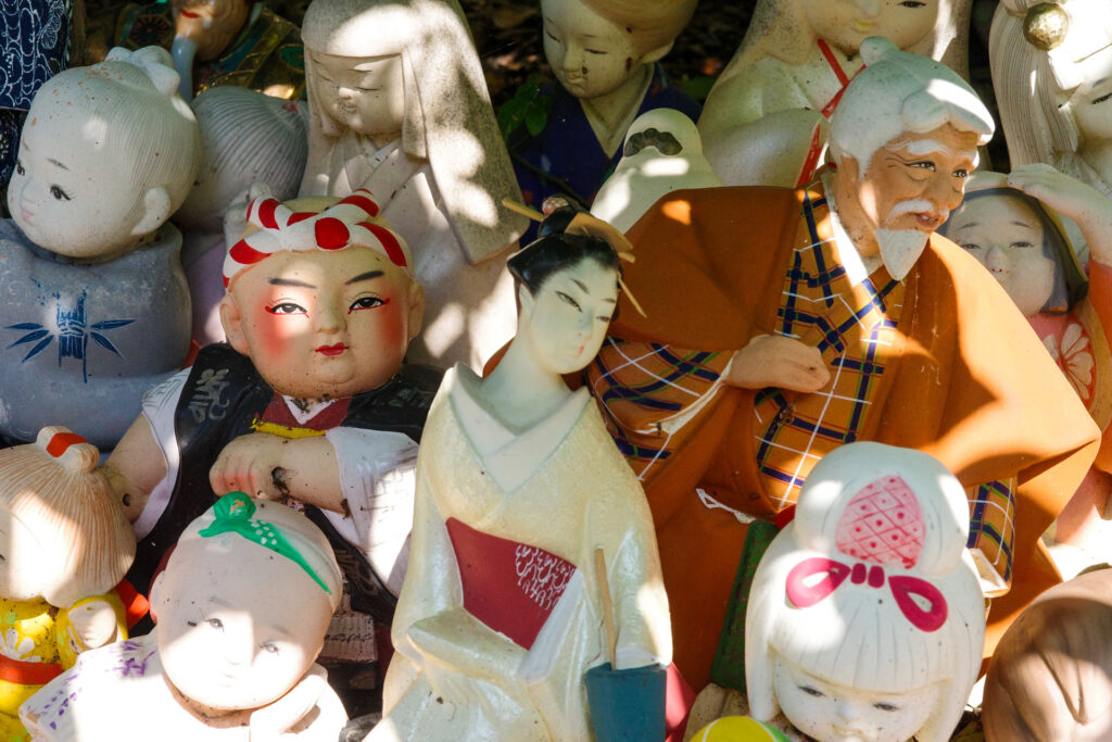 南海加太線　加太　淡嶋神社　人形供養