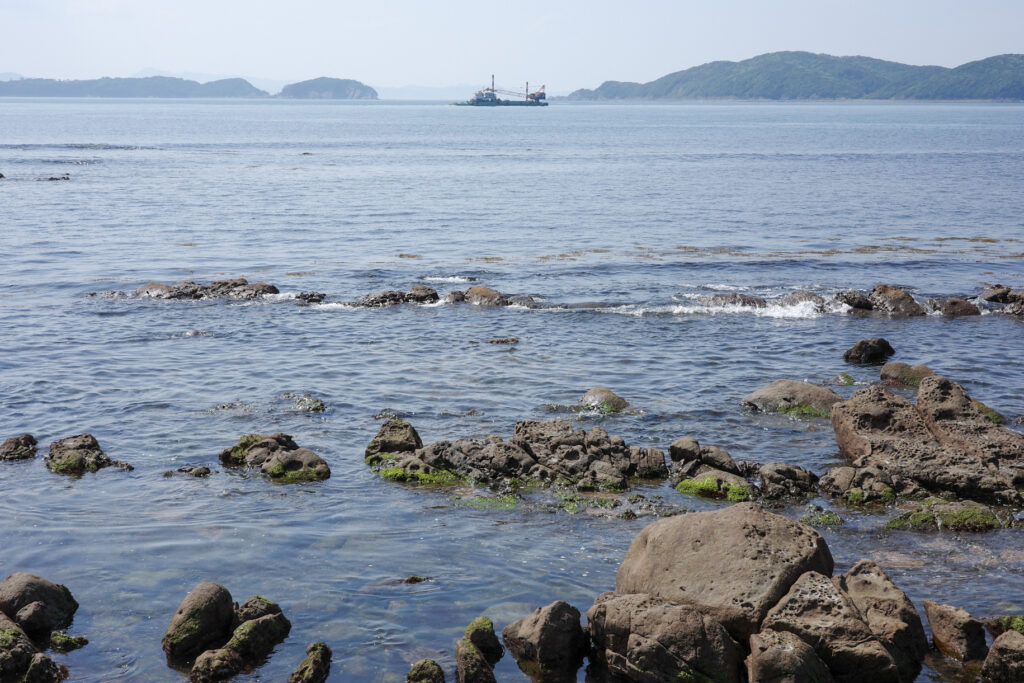 南海加太線　加太　地ノ島　友ノ島　淡路島