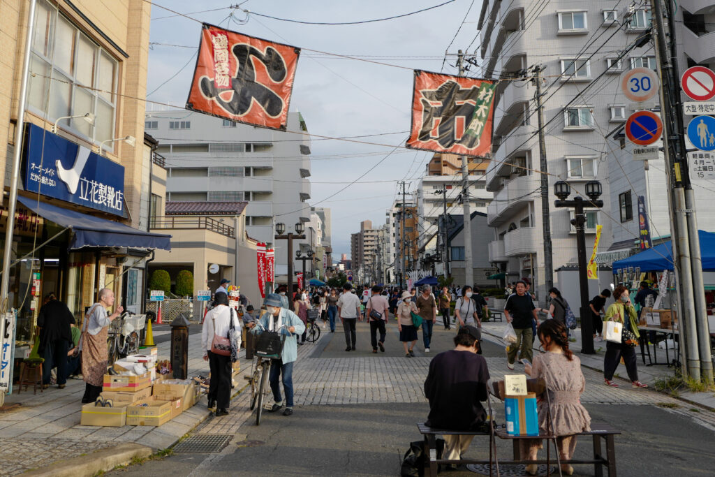 岩手　盛岡市内散策　材木町よ市　