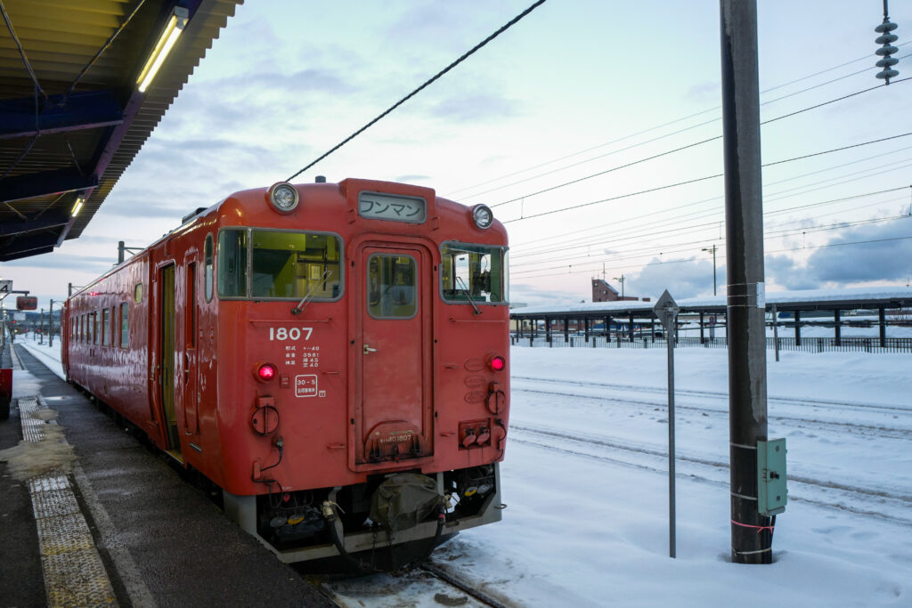 木古内から函館へ　道南いさりび鉄道　キハ40