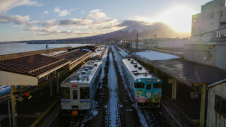 JR函館本線　鹿部回り　乗り鉄　森駅